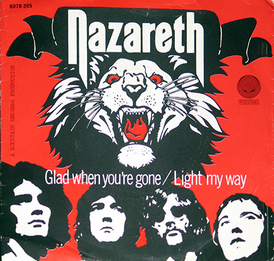 Thumbnail of NAZARETH - Glad When You're Gone album front cover